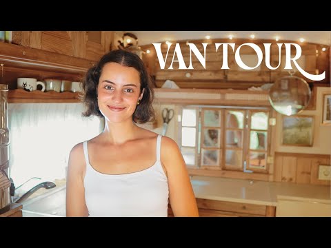 Cottage Van Tour // Full Time Traveller (with subtitles!) 🇪🇸