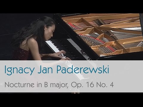Ignacy Jan Paderewski - Nocturne in B major, Op. 16 No. 4 - Hwa Kyung Lee