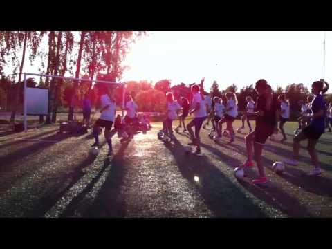 Fotbollsworkout med QBIK f00 och f98