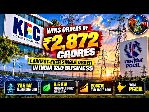 KEC International Wins ₹2872 Crore PGCIL Orders