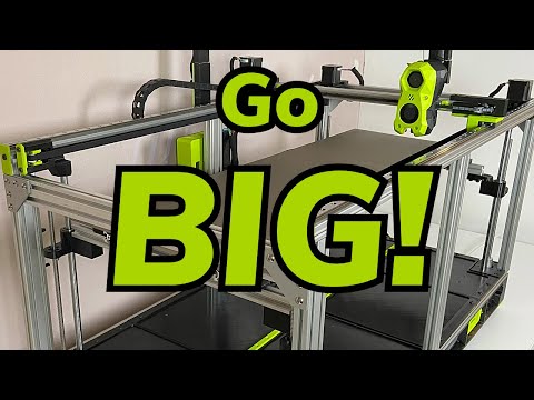 Large DIY 3D printer 2 - completing the build