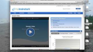 Using Brainshark to Create Videos