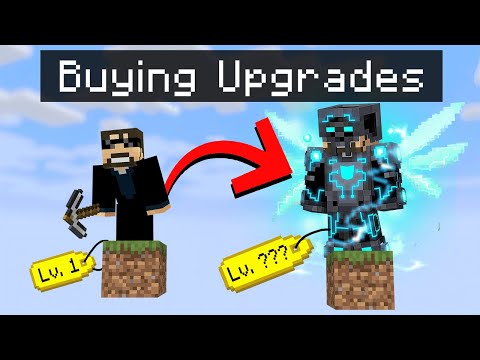 Buying UPGRADES in Minecraft