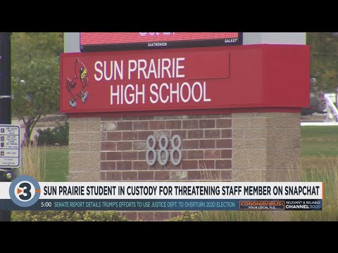 Sun Prairie student taken into custody for threatening staff member with gun on Snapchat
