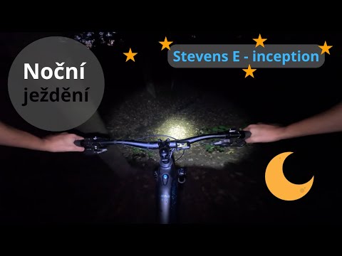 Night ride na E-biku od Stevensu? Test kola Stevens E - inception 9.7 2.
