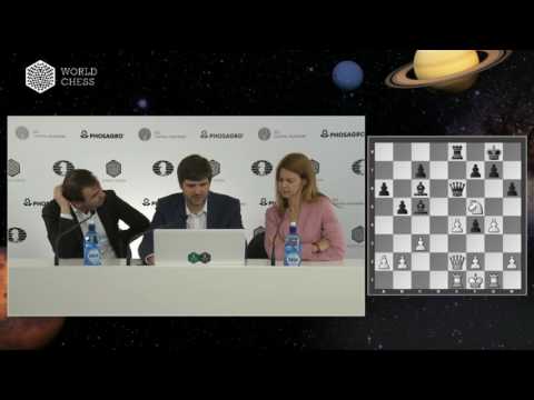 Round 8  Press conference with Mamedyarov and Svidler