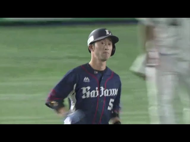 【6回表】2試合連発!! ライオンズ・外崎の2ランで追い上げる!! 2018/8/21 M-L