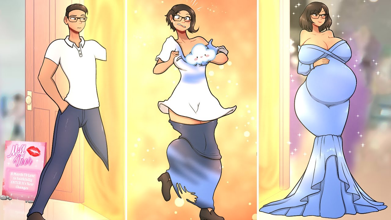 The Door That Turned Me Into a Mom?! | TG TF Comic Dub 233