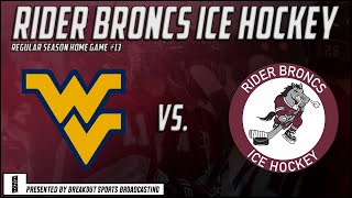 Rider University Broncs vs West Virginia University Mountaineers