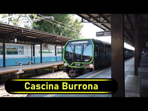 Metro Station Cascina Burrona - Milan 🇮🇹 - Walkthrough 🚶
