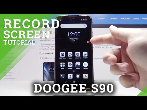How to Record Screen in DOOGEE S90 – Capture Screen Action