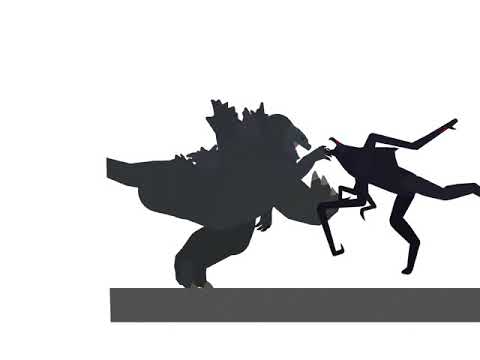 Godzilla 2021 Vs Female muto  | sticknodes Animation