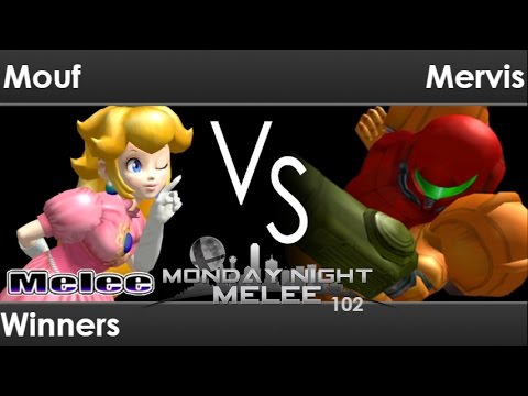 MNM 102 - Mouf (Peach) vs Mervis (Samus) Winners - Melee