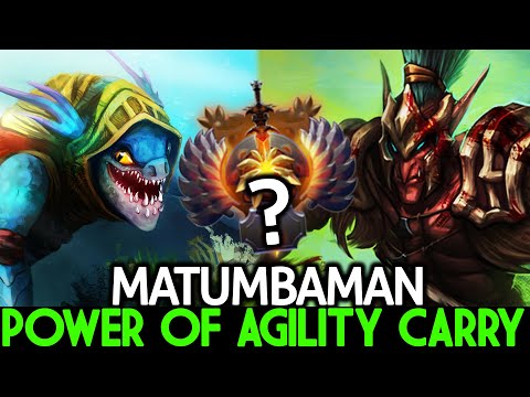 MATUMBAMAN Troll Warlord & Slark Power of Agility Carry Dota 2