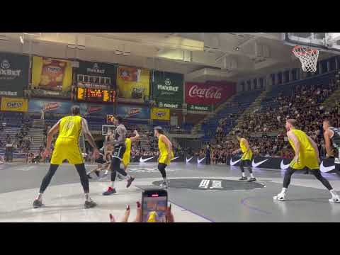 Partizan - Maccabi: Shake Milton za 3 na isteku napada! 