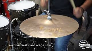 Video thumbnail for Meinl 14" Byzance Vintage Sand Hi Hat Cymbals - B14SAH by Richie's Drum Garage