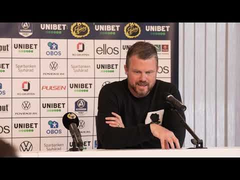 Presskonferens: IF Elfsborg - Hammarby IF