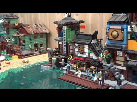 Bau meiner Lego Stadt Teil 57  Der Hafen Umbau 1 Building my Lego city part 57 The port renovation 1