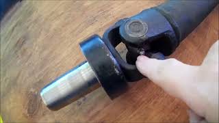 1978 Toyota Pickup Longbed 20R - New U-Joints - Tips