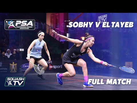 PSA Rewind - Sobhy v El Tayeb - Full Squash Match - El Gouna 2019 Quarter Final