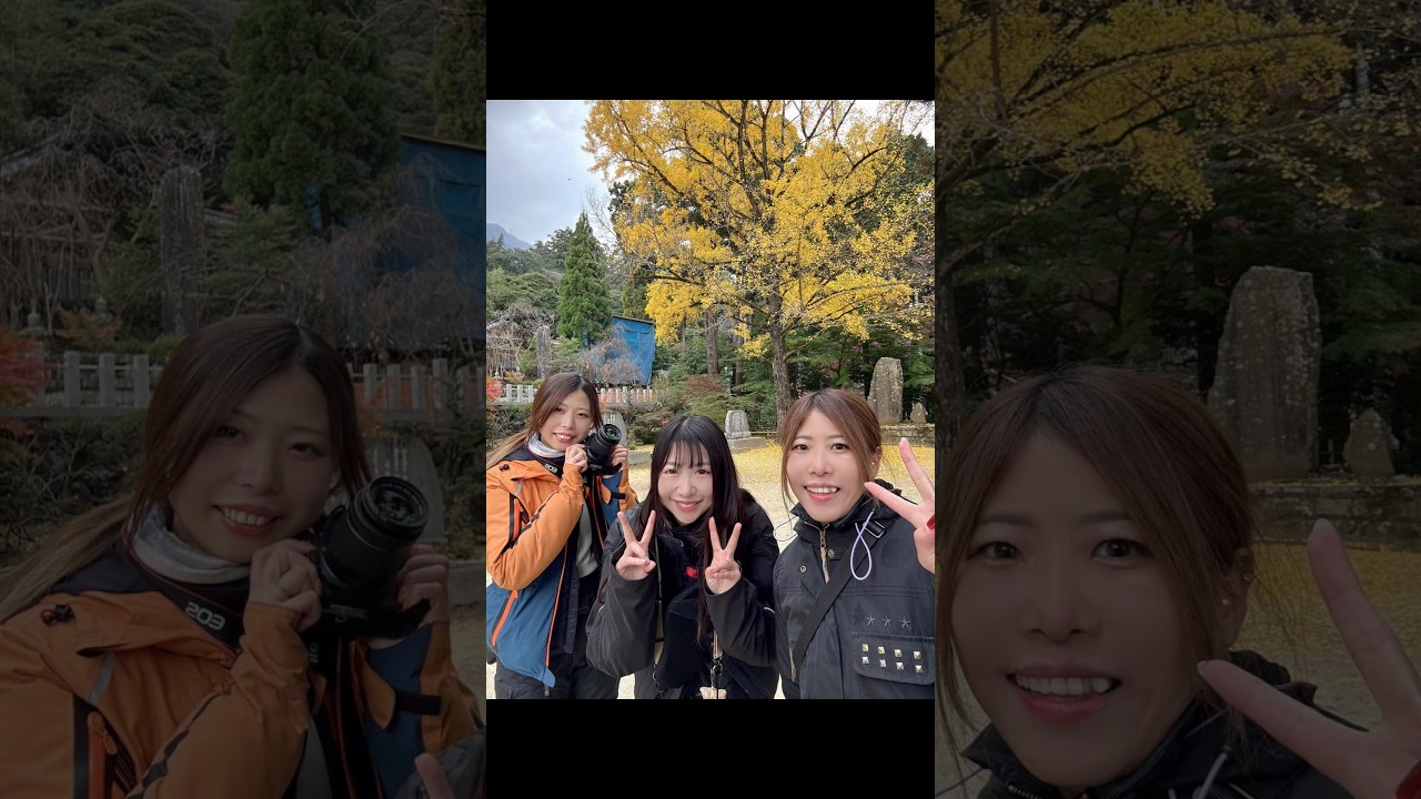 紅葉女子ツーリングに行った時🍁納車後初ツーリング！#慣らしツーリング　#筑波山　#バイク女子 #HONDA #CBR600RR #納車