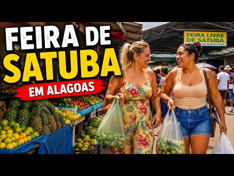FEIRA DE SATUBA ALAGOAS:PREÇOS BAIXOS,FRUTAS VERDURAS E OFERTAS IMPERDÍVEIS!