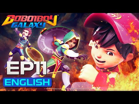 BoBoiBoy Galaxy EP11 | A Fiery Fight (ENG DUB)