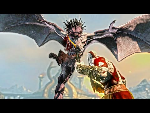 God of War: Ascension - 2do jefe: Mantícora en modo Titán sin recibir daño | Audio Español Latino