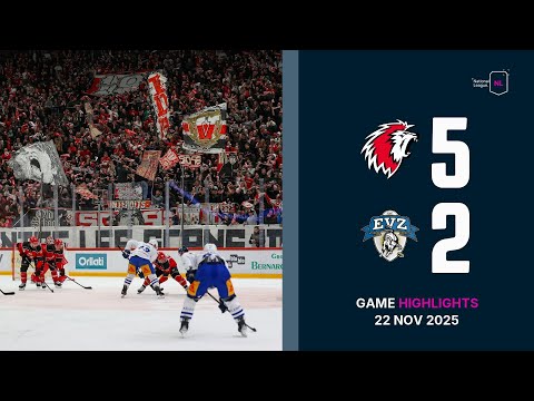 Lausanne HC vs. EV Zug - Game Highlights