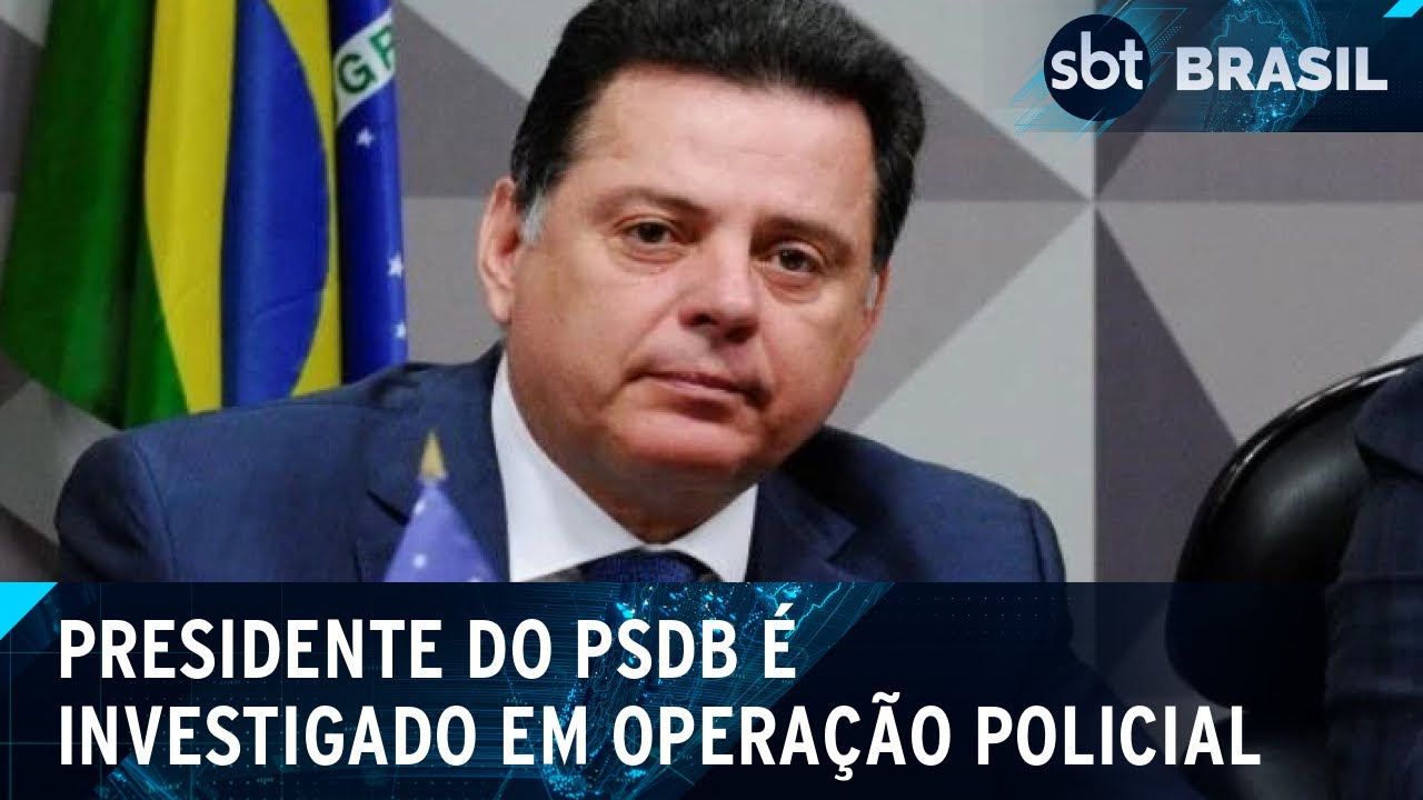 Operação da PF mira Perillo, presidente do PSDB e ex-governador de Goiás | SBT Brasil (06/02/25)