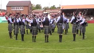 preview picture of video 'Lomond & Clyde Pipe Band - Grade 2 @ Shotts, 2 June, 2012'
