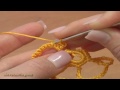 Six petal crochet flower tutorial
