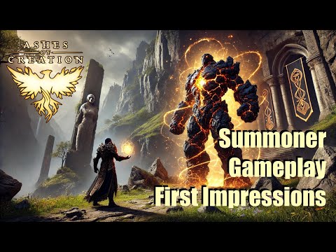 Summoner First Impressions - Ashes of Creation PTR Test