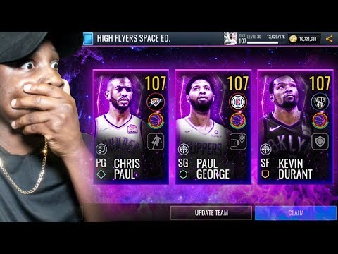 *NEW* OUTER SPACE CAMPAIGN & PACK OPENING! 👽 (Spaceball) NBA Live Mobile 19 Season 3 Ep. 127