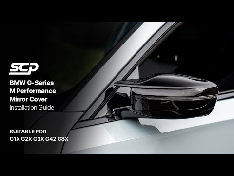 BMW G-Series M Performance Style Wing Mirror Cover - Installation Guide (G2X G3X G42 G8X G1X)