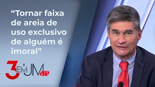 Piperno comenta sobre PEC que privatiza praias brasileiras