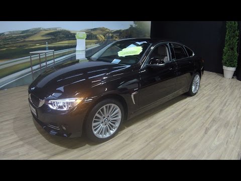 BMW 4 series Gran Coupe F36 compilation 2: luxury brown + alpin white m walkaround + interior V0108