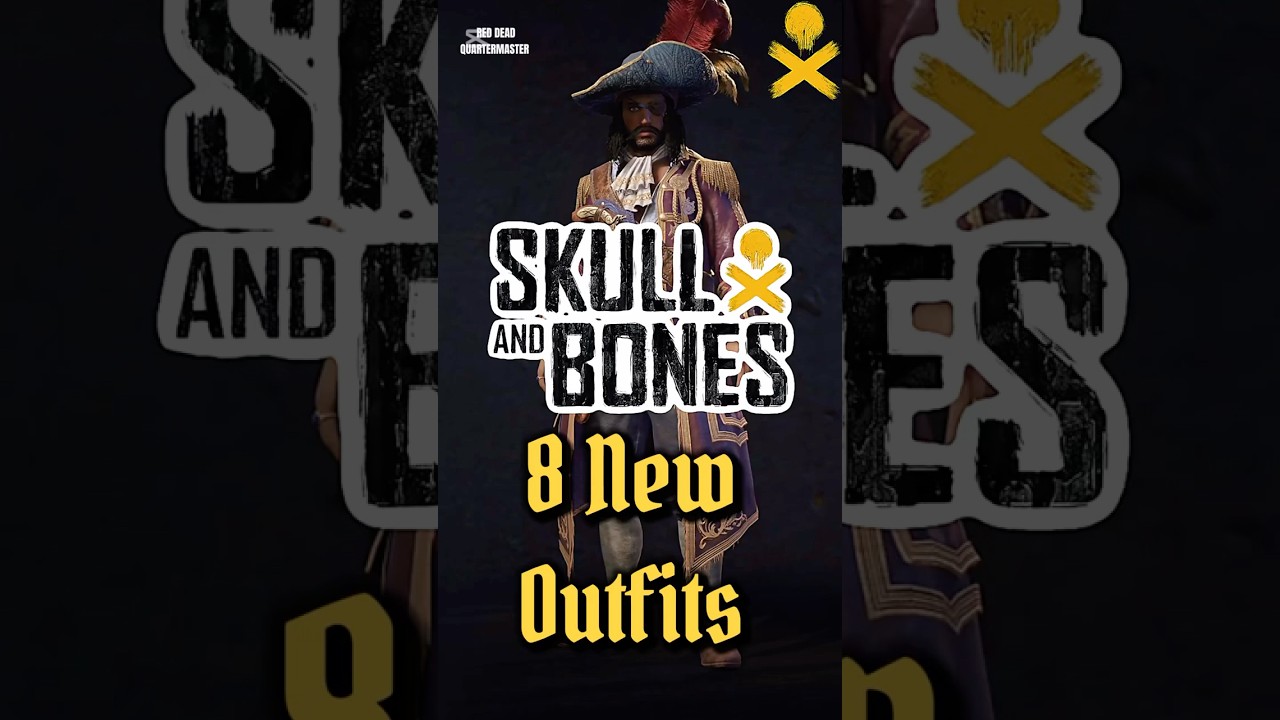 8 New Custom Outfits in Skull and Bones #pirate #skullandbones #ubisoft