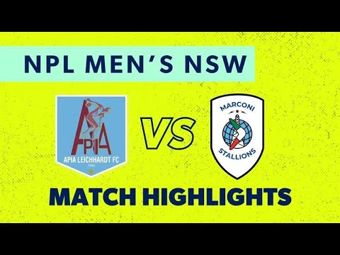 2025 NPL Men's NSW Preliminary Final Highlights – APIA Leichhardt FC v Marconi Stallions