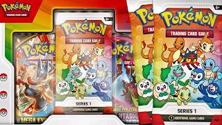 Abrindo DUAS Box Pokémon Coleção Ilustração Parceiro Inicial(Series 1)