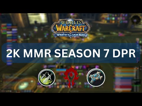 DISC PRIEST ROGUE ARENA WOTLK ARENA 2v2 SEASON 7 2000 MMR