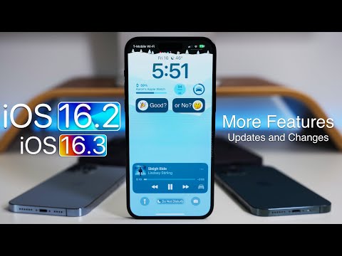 iOS 16.2 and iOS 16.3 - More Features, Changes and Updates