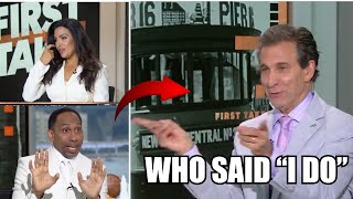 Mad Dog Calls Out Stephen A Smith & Molly Qerim For Dating LIVE ON TV on First Take!