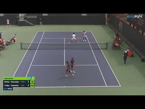 Samir Banerjee/Anders Matta v Ryan Colby/Stefan Dostanic - STAN v USC - 07.04.23