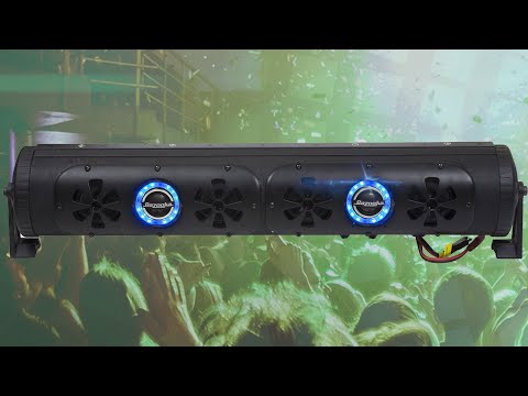 Bazooka Party Bar ATV and UTV Speaker Systems