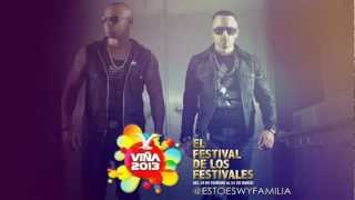 Wisin &amp; Yandel - Tu Nombre (Viña Del Mar 2013)