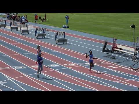 Girls 100m Dash 11-12 Year Old Heat 6 - 44th Annual Northwest Track and Field Classic 2019