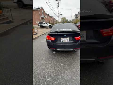 435i Baby revs muffler delete res delete and catless downpipe