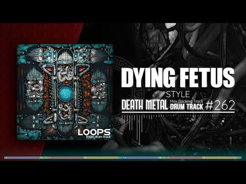 Death Metal Drum Track / Dying Fetus Style / 130 bpm