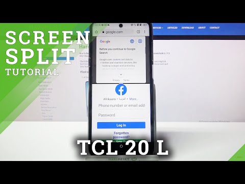 How to Enter Split Screen TCL 20 L - Use Two Apps At Once